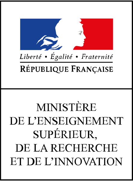 Logo enseignement supérieur du gouvernement Français